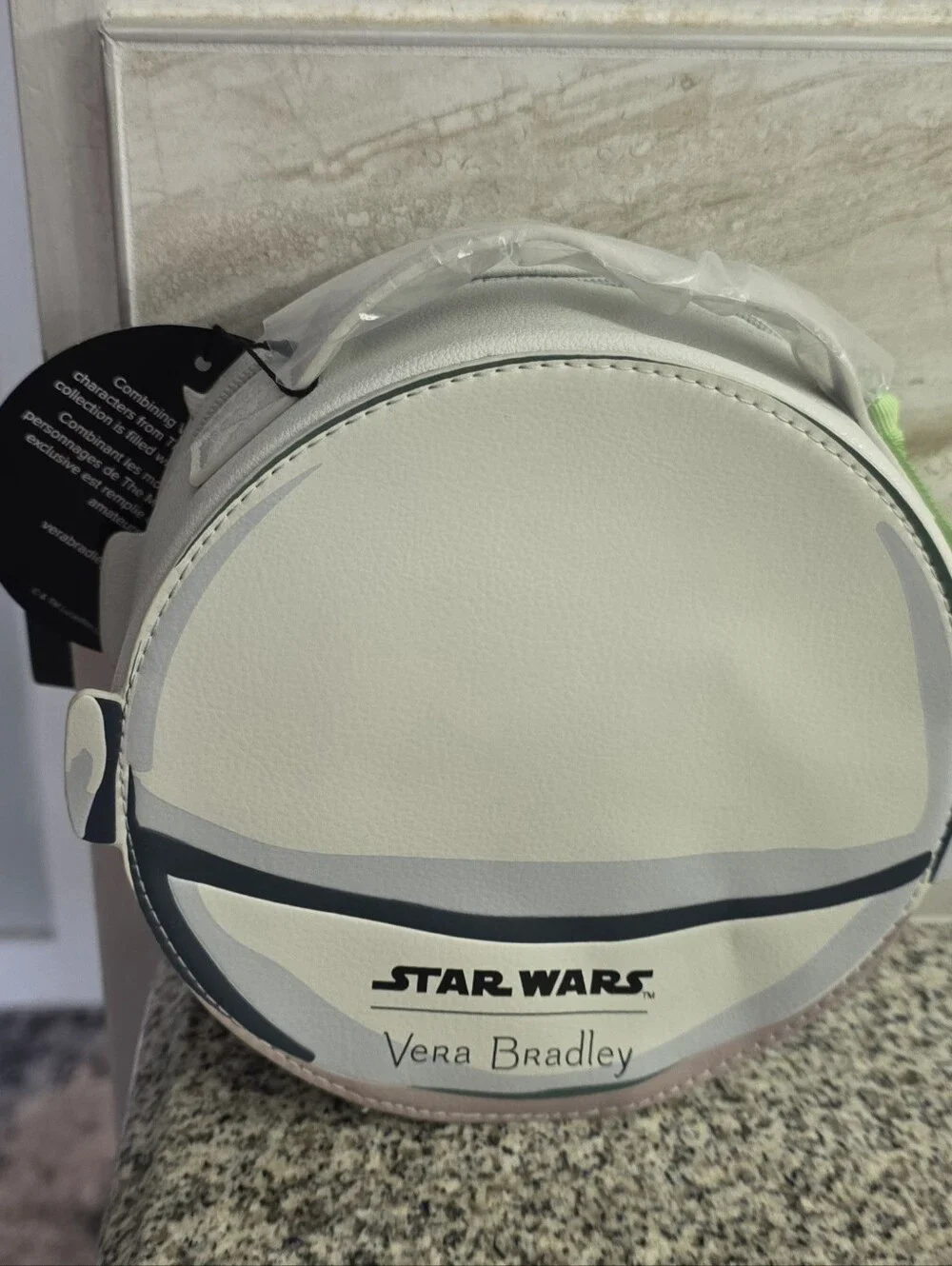 NWT Vera Bradley Disney Star Wars Baby Yoda Grogu The Mandalorian Cosmetic Bag